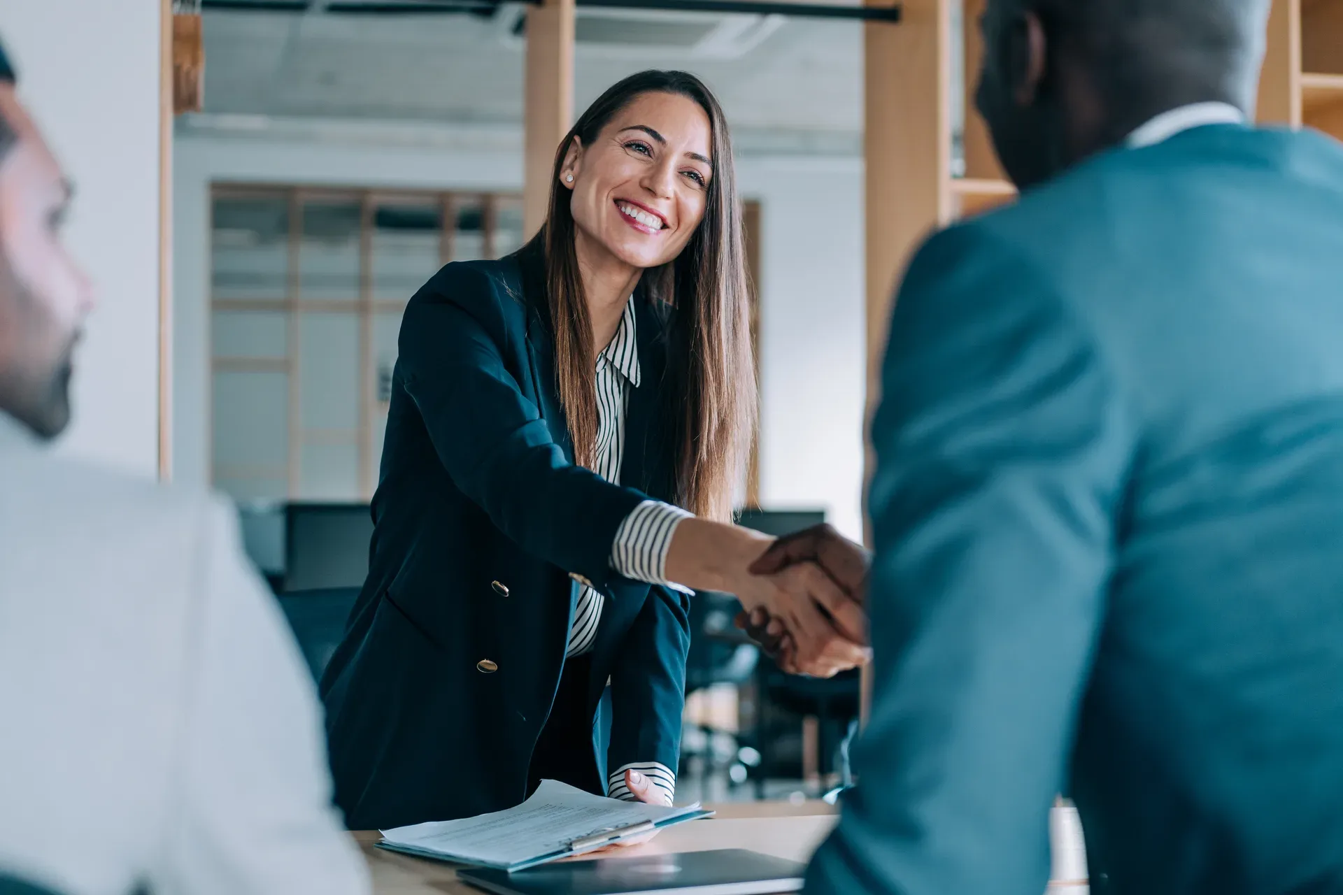 A handshake between two principals — worth exactly as much as the diligence behind it