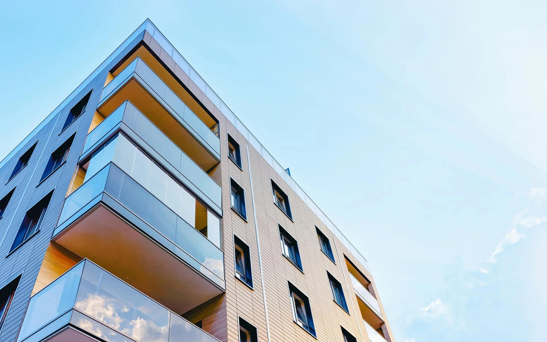 A modern condo tower — in the GTA, half the active inventory is lease, and it is the most under-served lead pool in the market