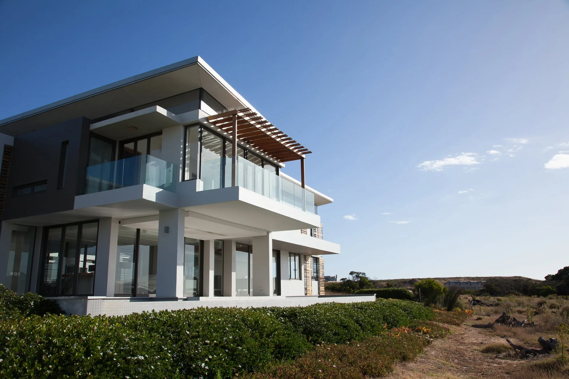 A modern detached home — the kind of property owners ask a valuation tool about
