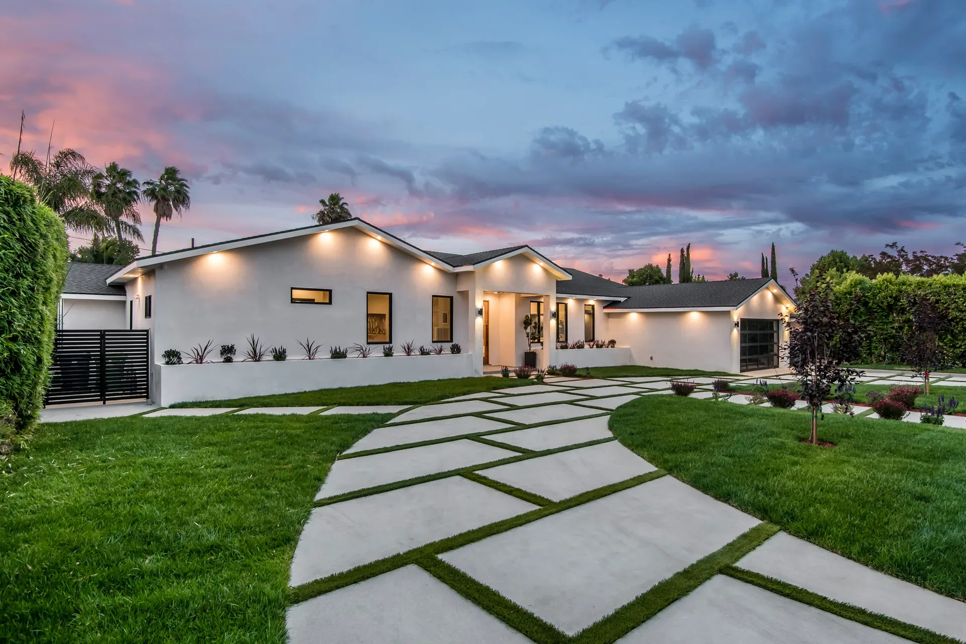 A newly built home — a presale is bought before this stage exists