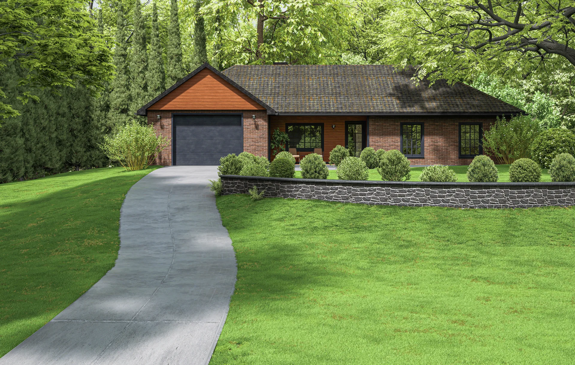 A brick home with an empty driveway — an expired listing is a seller whose first attempt failed