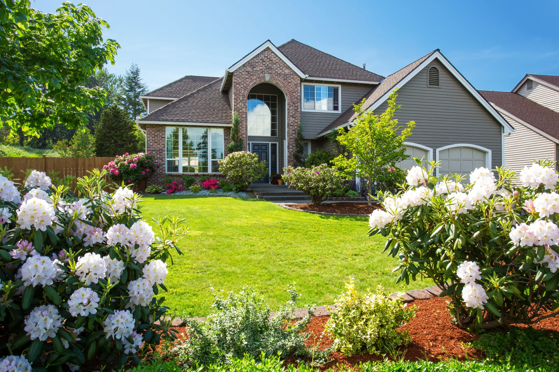 A brick and siding family home of the kind that anchors an affordable Ontario city's inventory