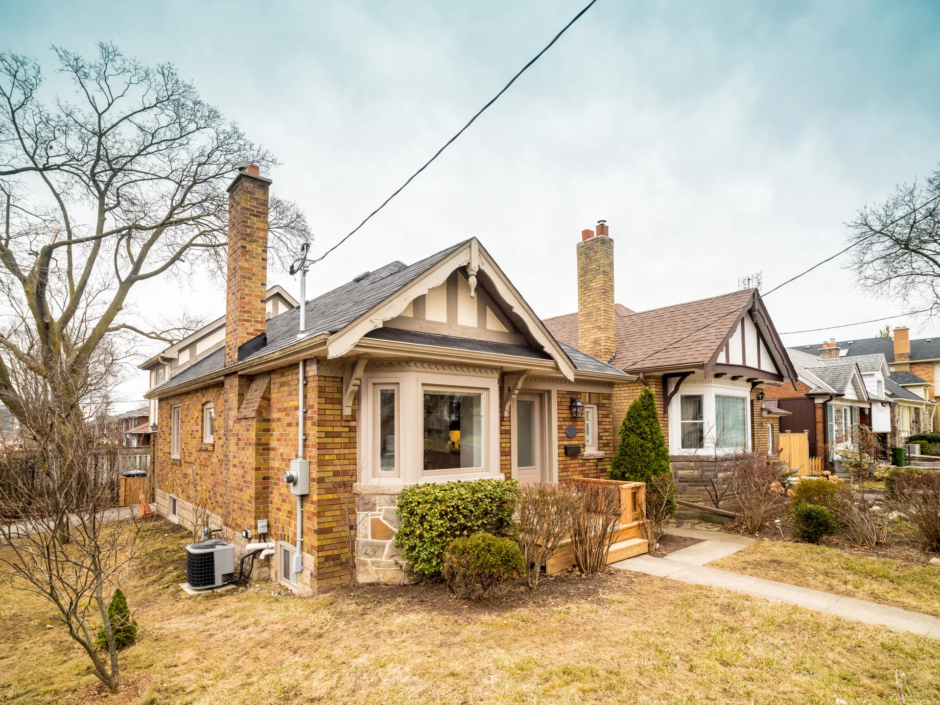 A tidy bungalow on a residential street, the main-floor stock retirees and first-time buyers compete for