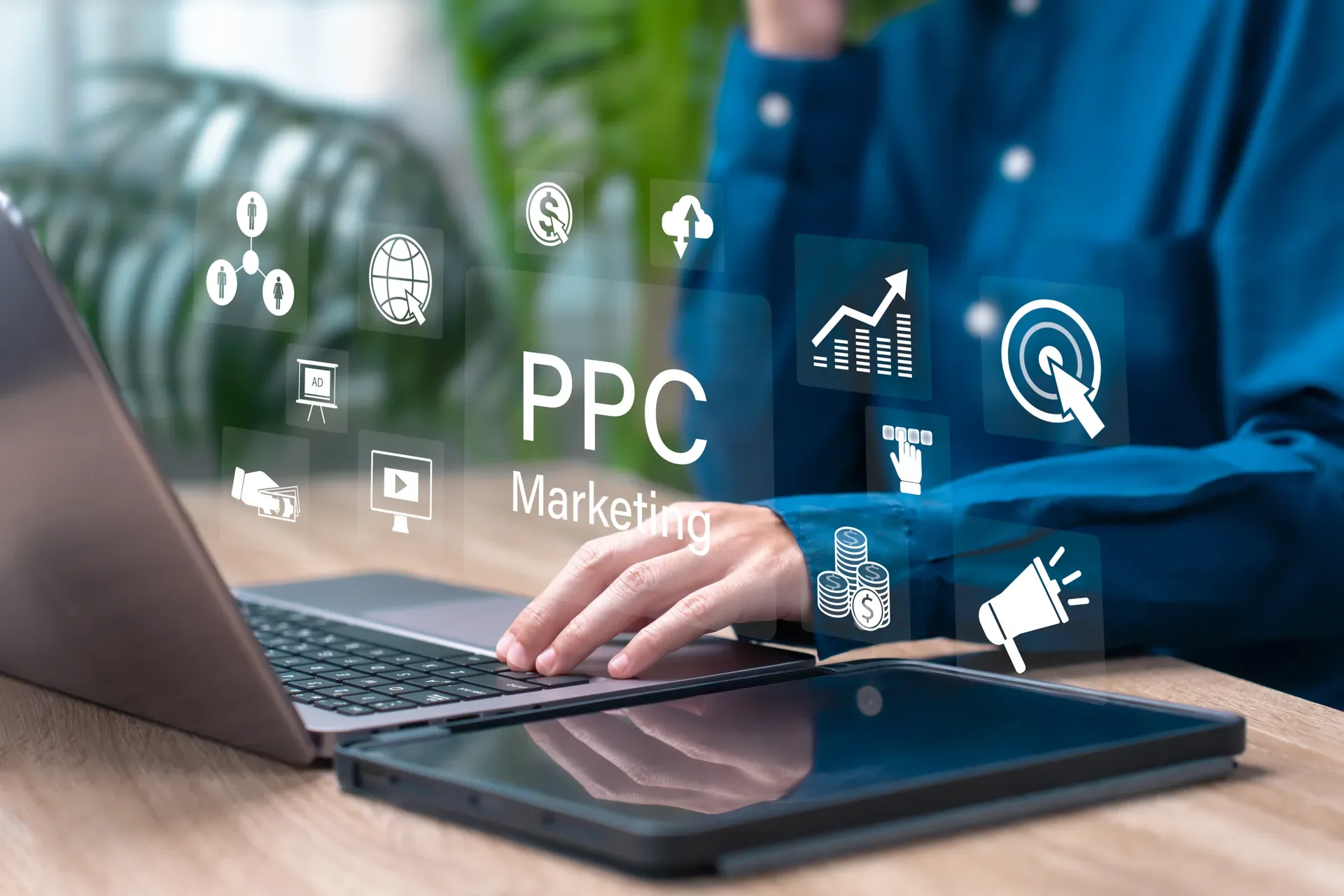 Agent reviewing an advertising dashboard, the daily reality of paid lead generation programs