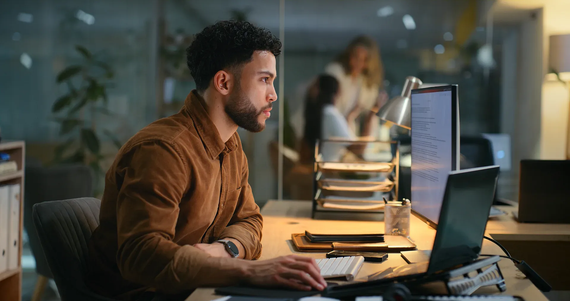Agent auditing their website's indexed pages at night before a platform migration