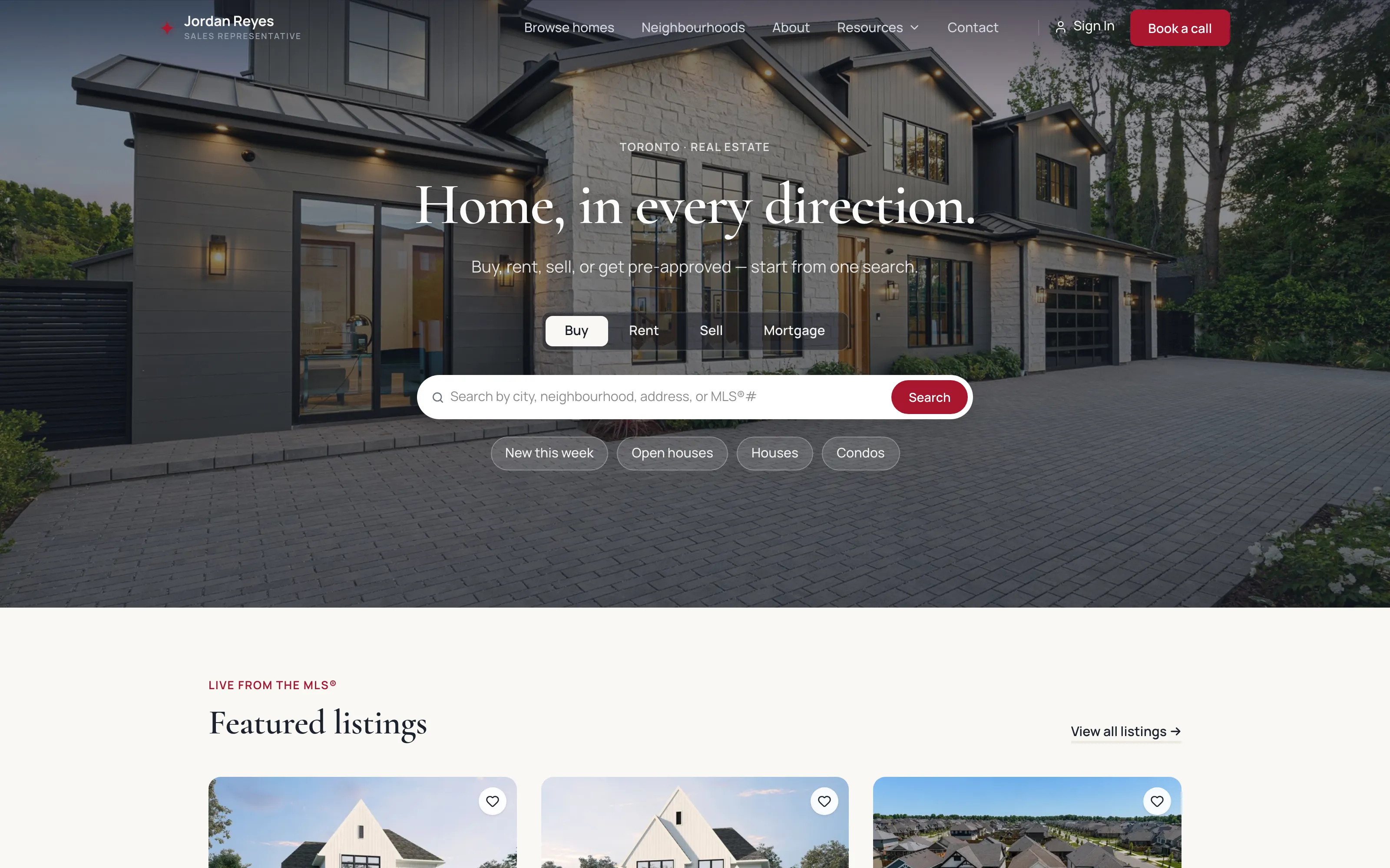 Cardinal template — live demo