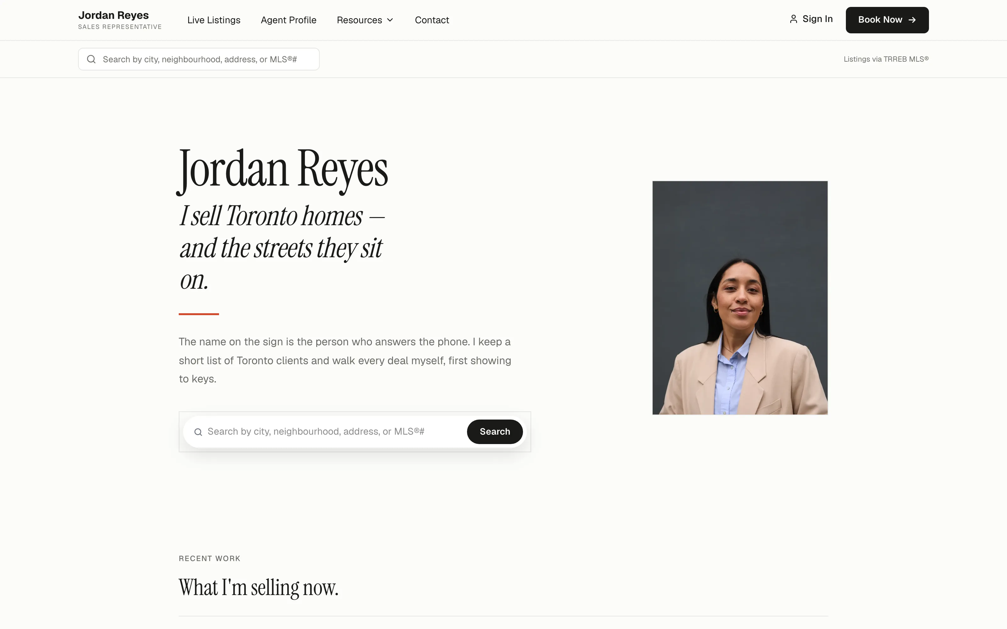 Clean Slate template — live demo