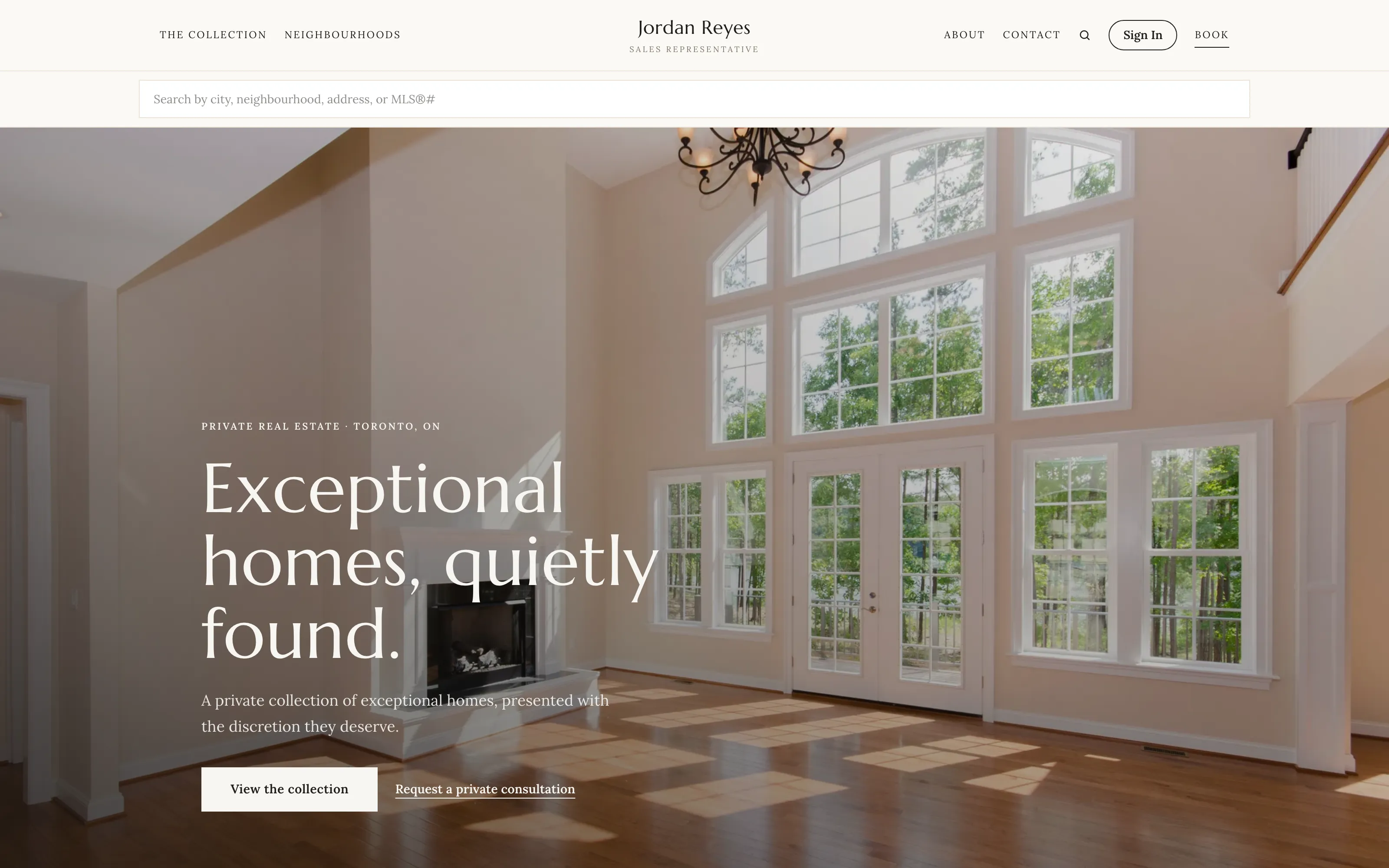 Maison template — live demo